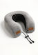 SteweHome Velvet Gray Travel Pillow