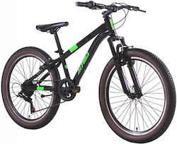 Alpina 24" Kids BMX Black Alpina 24" Kids BMX Black