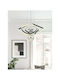 SteweHome Lumini Suspendate Multicolor LED 40x40x61cm