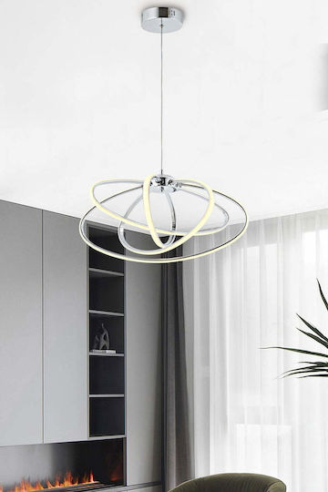 SteweHome Висящо Осветително Тяло Многоцветно LED 50x50x61см