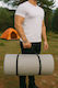 SteweHome Ημίδιπλο Υπόστρωμα Camping 190x90cm Πάχους 7cm Γκρι
