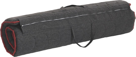 SteweHome Ημίδιπλο Υπόστρωμα Camping 200x100cm Πάχους 7cm Γκρι