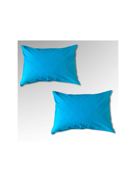 SteweHome Set Petrol Blue Pillowcases 50x70cm