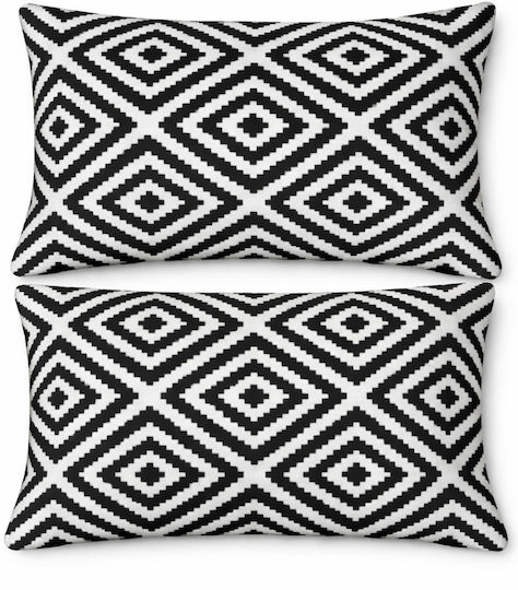 SteweHome Set Black Pillowcases 50x70cm