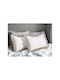 SteweHome Pillowcase 100% Cotton Linen 50x70cm