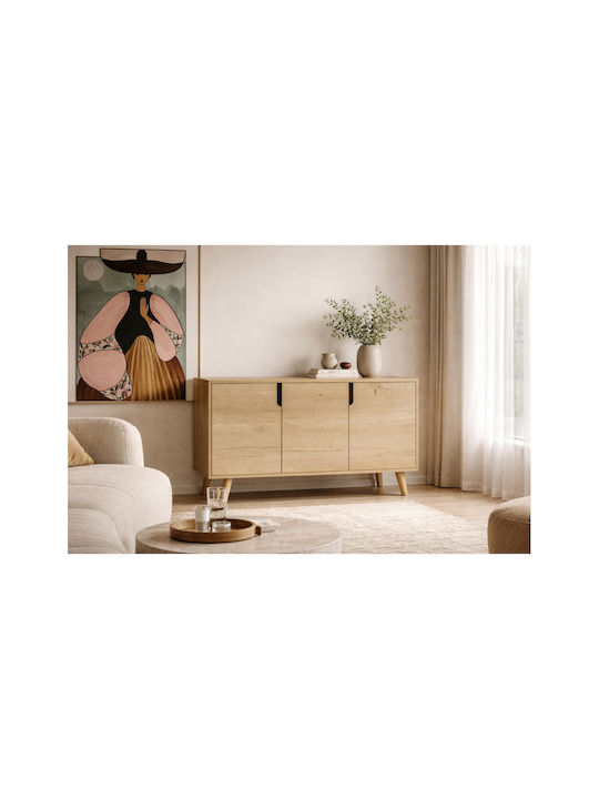 Μπουφές Ξύλινος Καφέ 120x30x80cm