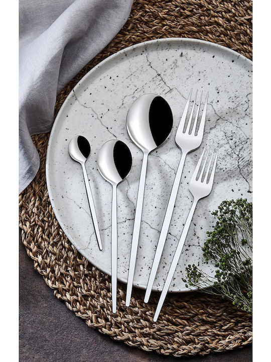 SteweHome Cutlery Set Stainless Steel Silver 20 Pieces