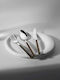 SteweHome Cutlery Set Stainless Steel Brown 18 Pieces