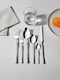 SteweHome Cutlery Set Stainless Steel Gray 36 Pieces