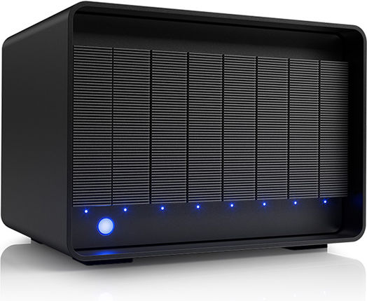 Lacie 8Big Pro5 Thunderbolt 5 / USB-C Externe Festplatte 64TB 3.5 Zoll Schwarze