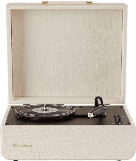 Crosley CR6255A Βαλιτσάκι Πικάπ με Belt Drive και Ενσωματωμένα Ηχεία Μπεζ