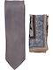 Stefansxxl Set of Men's Printed Ties in Light Blue Color