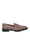 Δερμάτινα Ανδρικά Loafers σε Καφέ Χρώμα Relaxed Fit