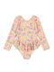 Konges Slojd Kids One-Piece Swimwear With Long Sleeve Multicolour
