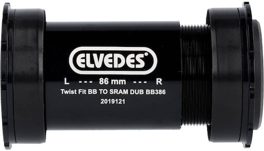 Μεσαία Τριβή Elvedes Twist Fit 46mm Bb386 Sram