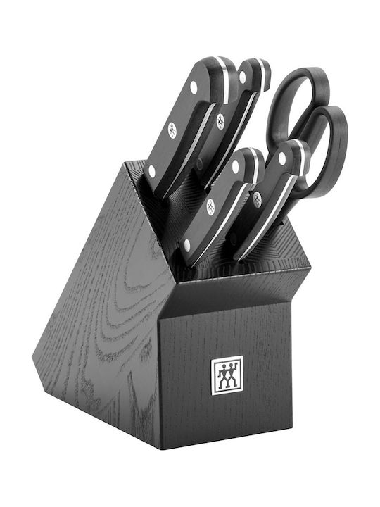 Zwilling J.A. Henckels Gourmet Комплект с Основа Ножове от Неръждаема Стомана 4 Бройки