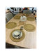 SteweHome Wicker Placemats 33x33cm 6 Pieces