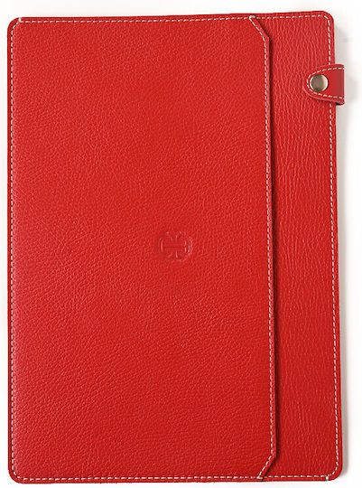 Dosar Din Piele A4 Roșu Cu Buzunar 23x32 15red02 1502-06