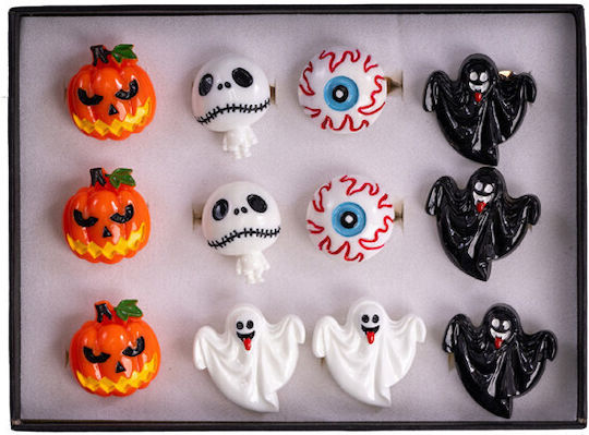 Halloween Ring Verschiedene Designs 1 Stück