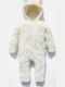 SteweHome White Baby Bodysuit