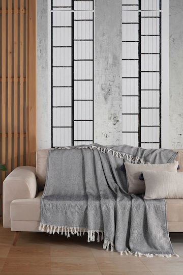 SteweHome Ριχτάρι Πολυθρόνας 180x215εκ. Καφέ