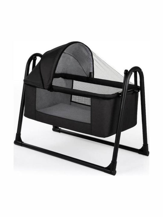 SteweHome Babybett Schwarze Für Matratze 80x85cm