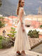 Maxi Damenkleid Für Hochzeit Und Taufe Ecru Interimdress