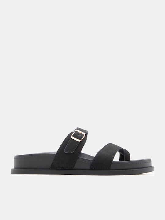 Sandale Casual Damă Flatforme Negre