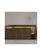 Wooden Sideboard Bronze 170x35x80cm