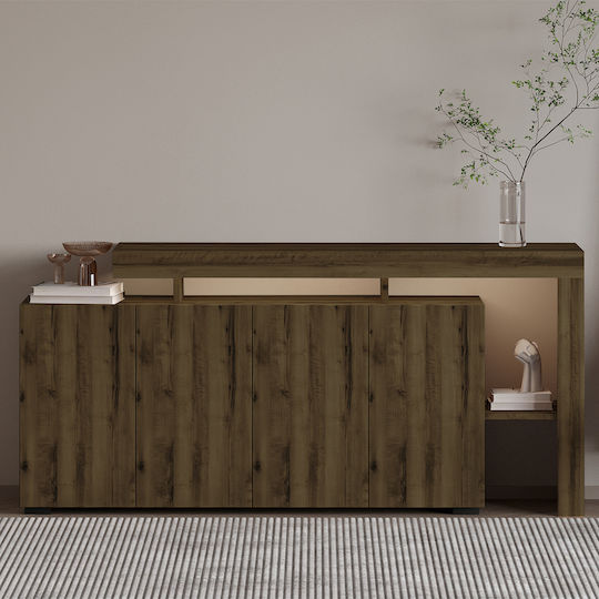 Sideboard Holz Bronze 170x35x80cm Sideboard Holz Bronze 170x35x80cm
