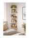 Corner Yellow Wall Shelves (3 Pieces) 20x20x20cm