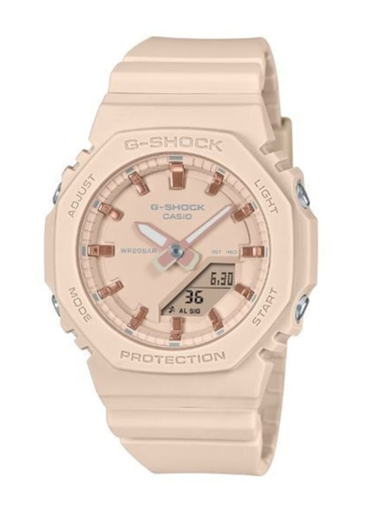 Casio Casio G-shock Ρολόι Μπαταρίας με Καουτσούκ Λουράκι