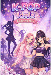 Colour By Chef Works Målarbok K-pop Idols 915010 Colour By Chef Works Målarbok K-pop Idols 915010