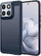 Techsuit Motorola Edge 70 Silikon Rückseite Umschlag Grau