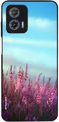 Sonique Back Cover Σιλικόνης Λιλά (Moto G73)