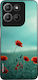 Sonique Silicone Back Cover Multicolour for Mot...