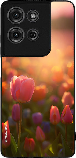 Sonique Sunset In Eden Series Motorola Moto G75 5G Tulip Velvet Handyhüllen
