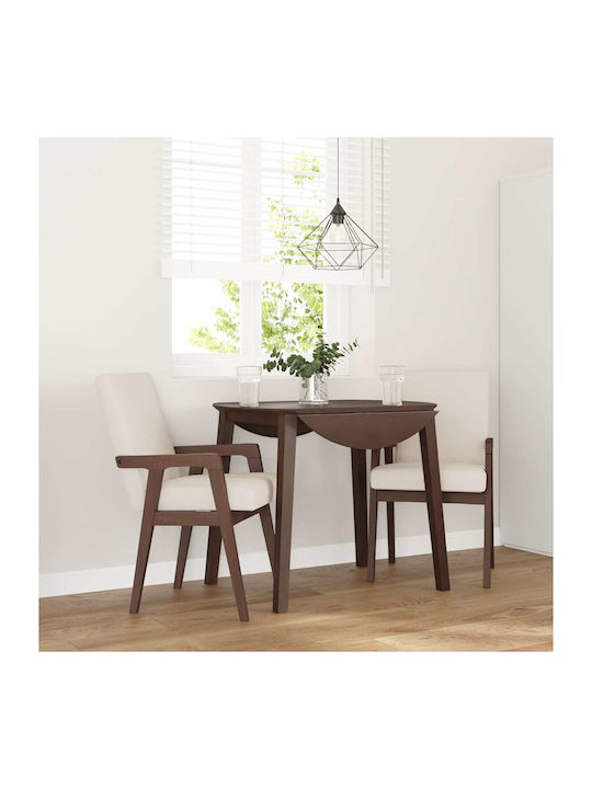 Wooden Brown Dining Chairs 2 Pieces 50x62.5x86....