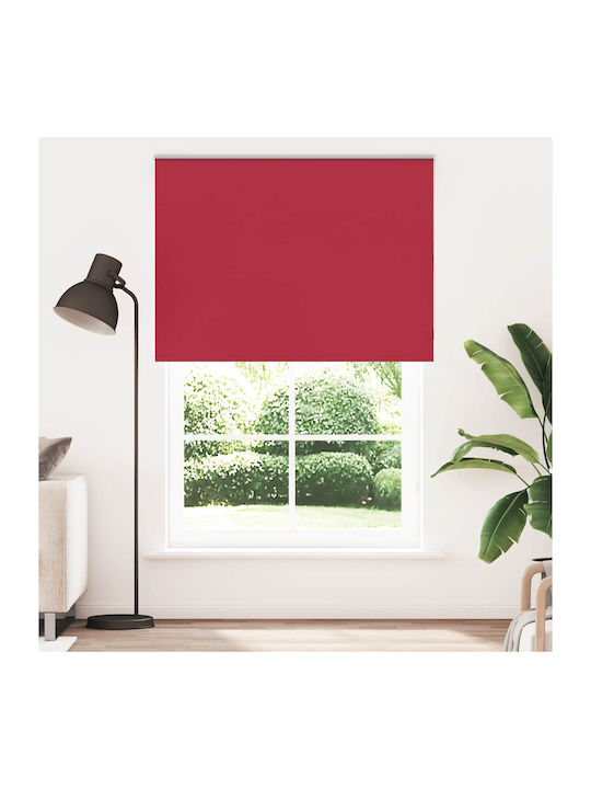 vidaXL Roller Blinds Total Blackout Red W145xH230cm 4011865