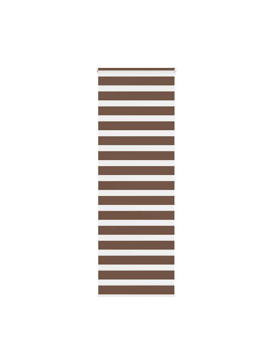 vidaXL Roller Blinds Partial Blackout Brown W75...