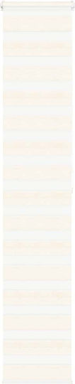vidaXL Roller Blinds Partial Blackout Beige W40xH200cm 4014665