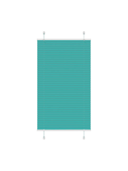 vidaXL Roller Blinds Partial Blackout Petrol Bl...