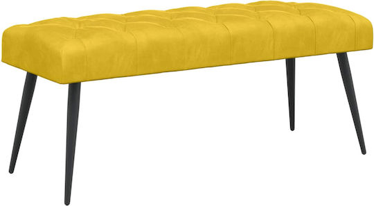 Ess- und Küchenstühle Samt Gelb 110x40x46cm