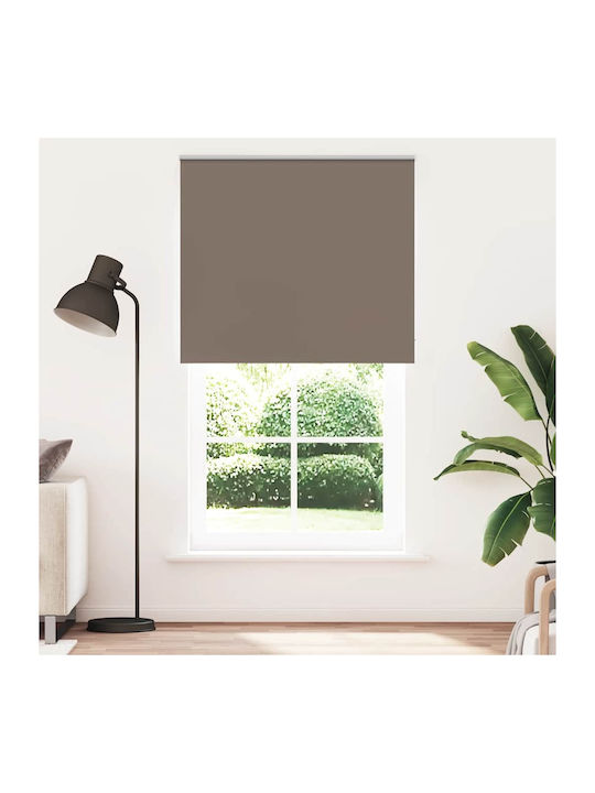 vidaXL Roller Blinds Total Blackout Brown W135xH210cm 4011057