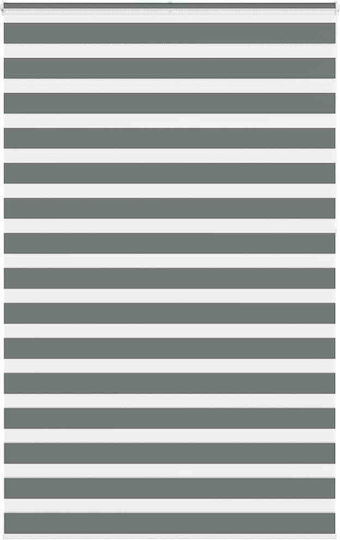 vidaXL Partial Blackout Roller Blinds Gray W145xH230cm 4014192
