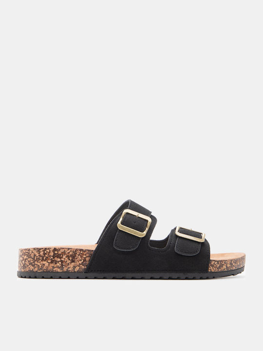 Luigi Дамски Сандали Flatforms Черни