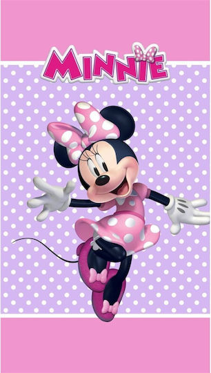 Kinder-Strandtuch Quick Dry Disney Home Minnie 180 70x140 Flieder