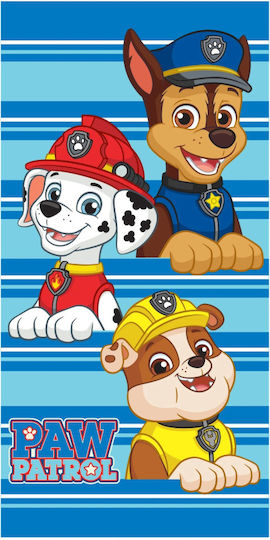 Microfiber Beach Towel 70x140cm Paw Patrol Blue
