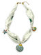 Callajewels Κολιέ από Ατσάλι Γαλάζιο