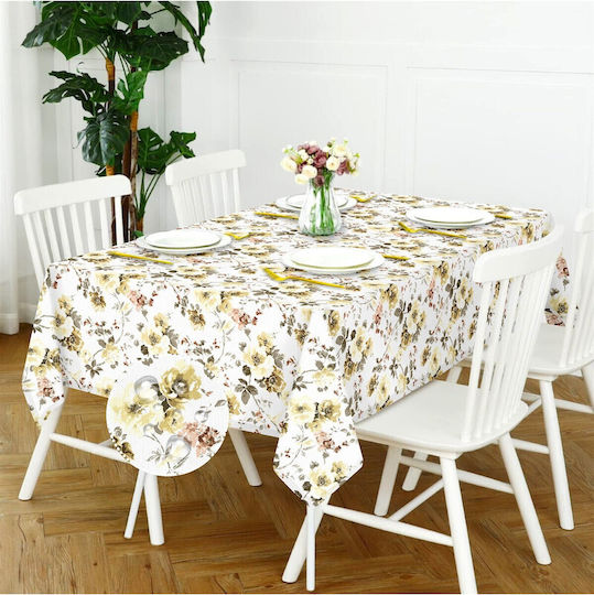 SteweHome Tischdecke Fleckabweisend Wasserdicht 160x160cm SteweHome Tischdecke Fleckabweisend Wasserdicht 160x160cm